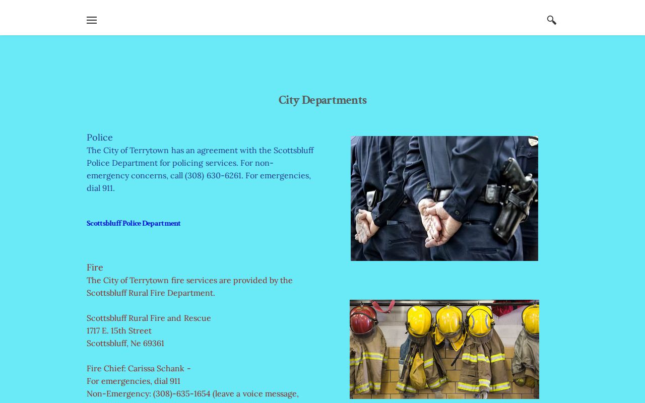 Terrytown court docket departments source showing city service agreements not court records